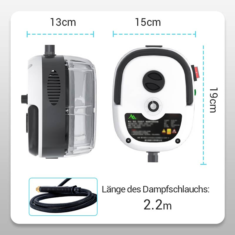 2500W Draagbare Stoomreiniger – Diepe Reiniging in Seconden