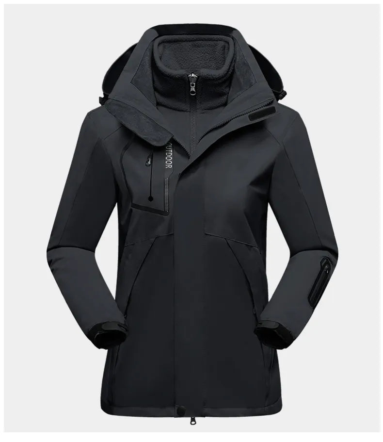 3-in-1 Beschermende outdoorjas voor dames