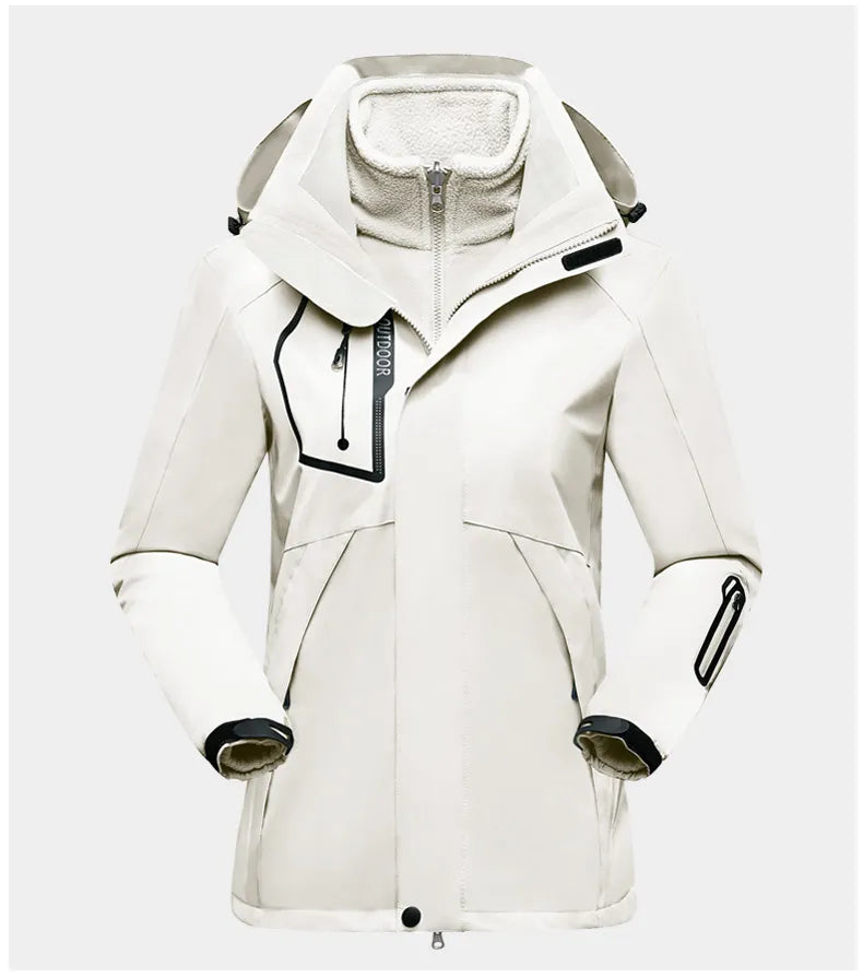 3-in-1 Beschermende outdoorjas voor dames