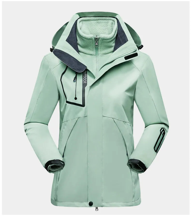 3-in-1 Beschermende outdoorjas voor dames