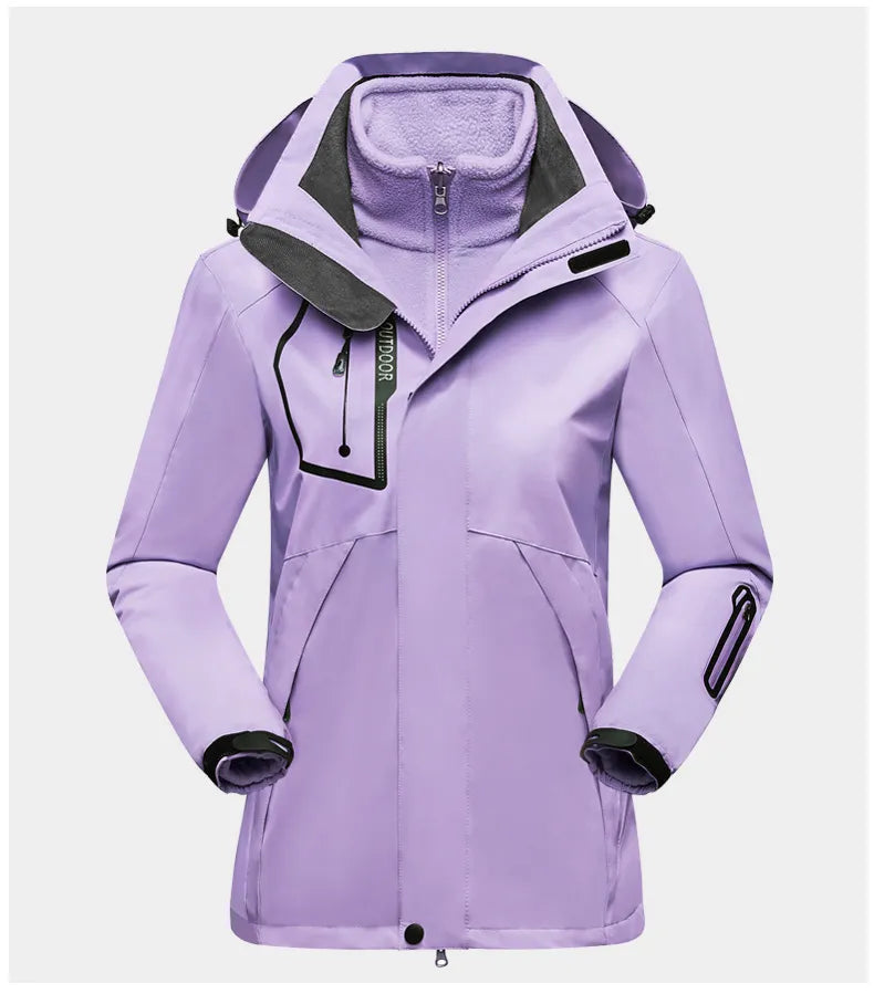 3-in-1 Beschermende outdoorjas voor dames