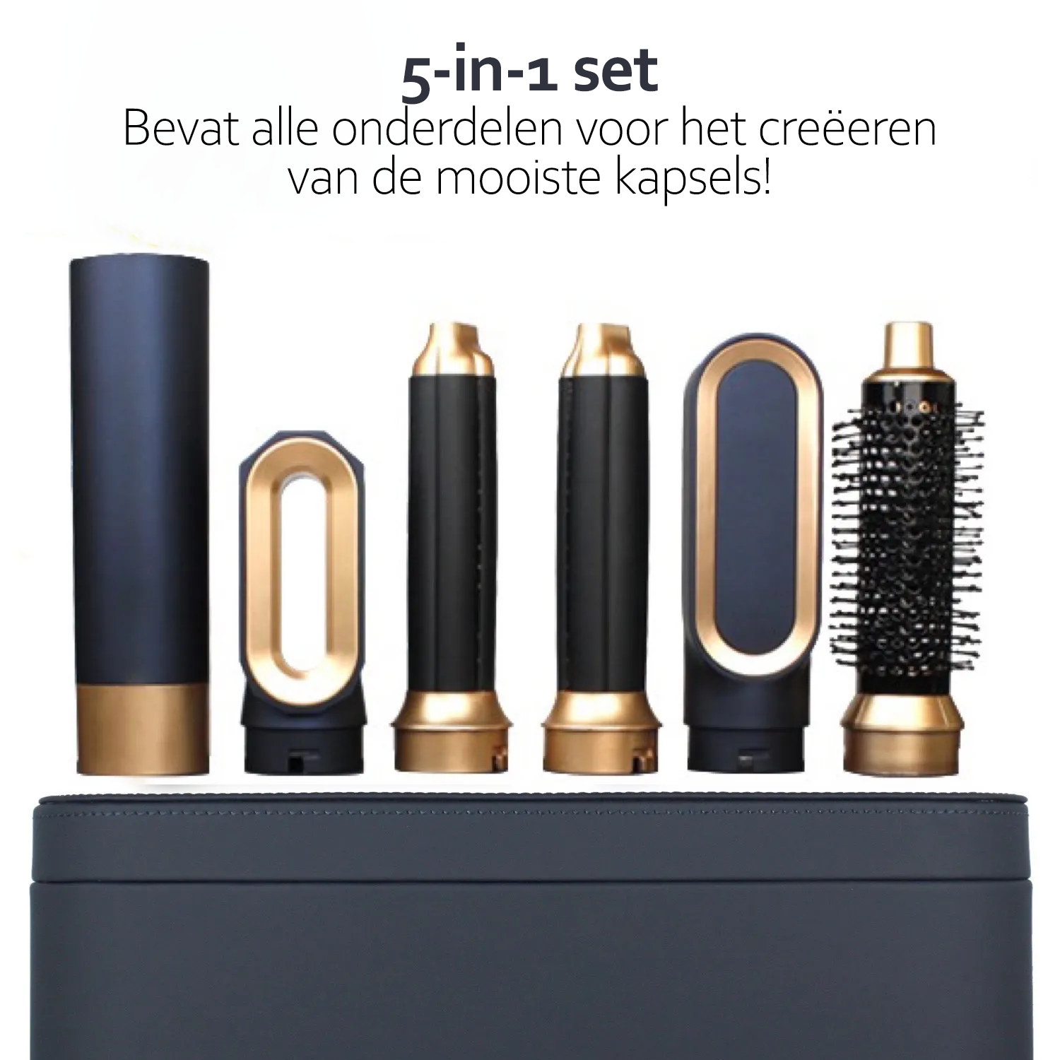 5-in-1 Haarstyler met Ionische Technologie - AuraStyle