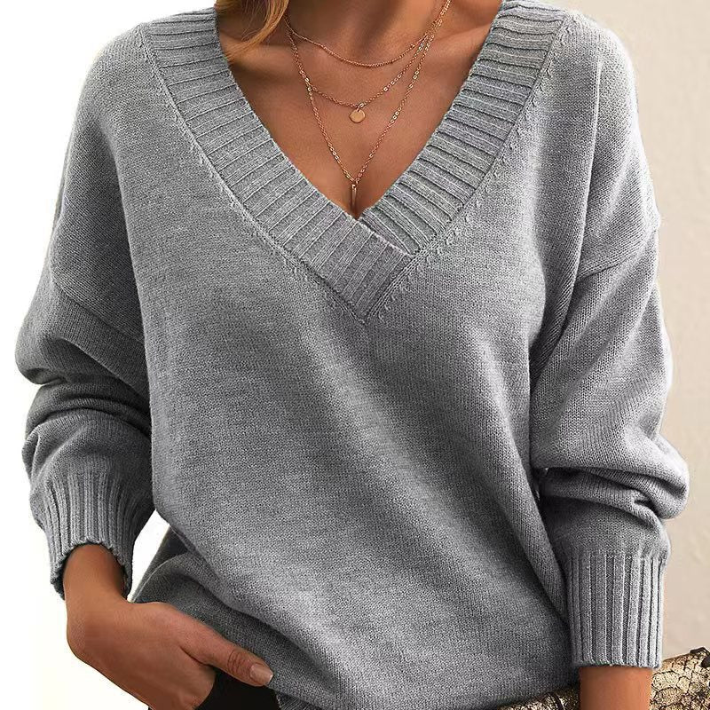 Aeliana - Elegante Kasjmier Trui voor de Herfst