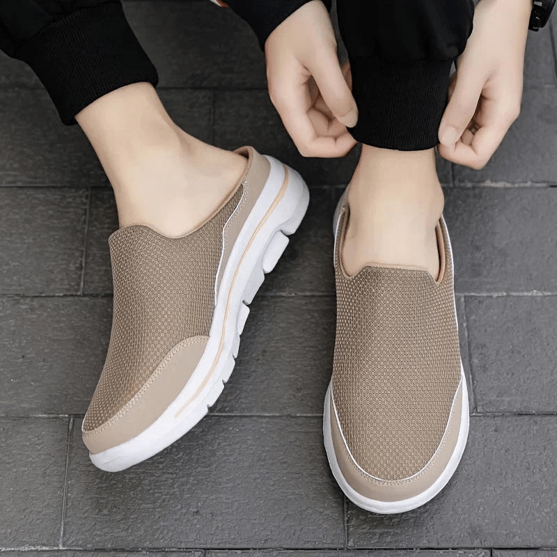 AEROSTEP – Ademend Herenpantoffels voor Comfort & Frisheid