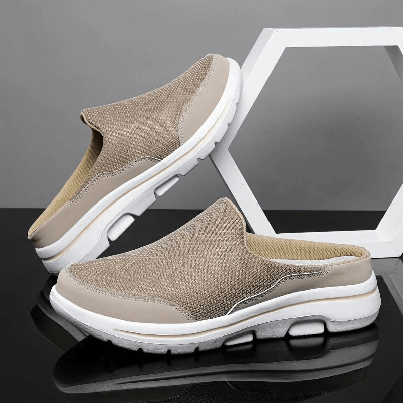 AEROSTEP – Ademend Herenpantoffels voor Comfort & Frisheid