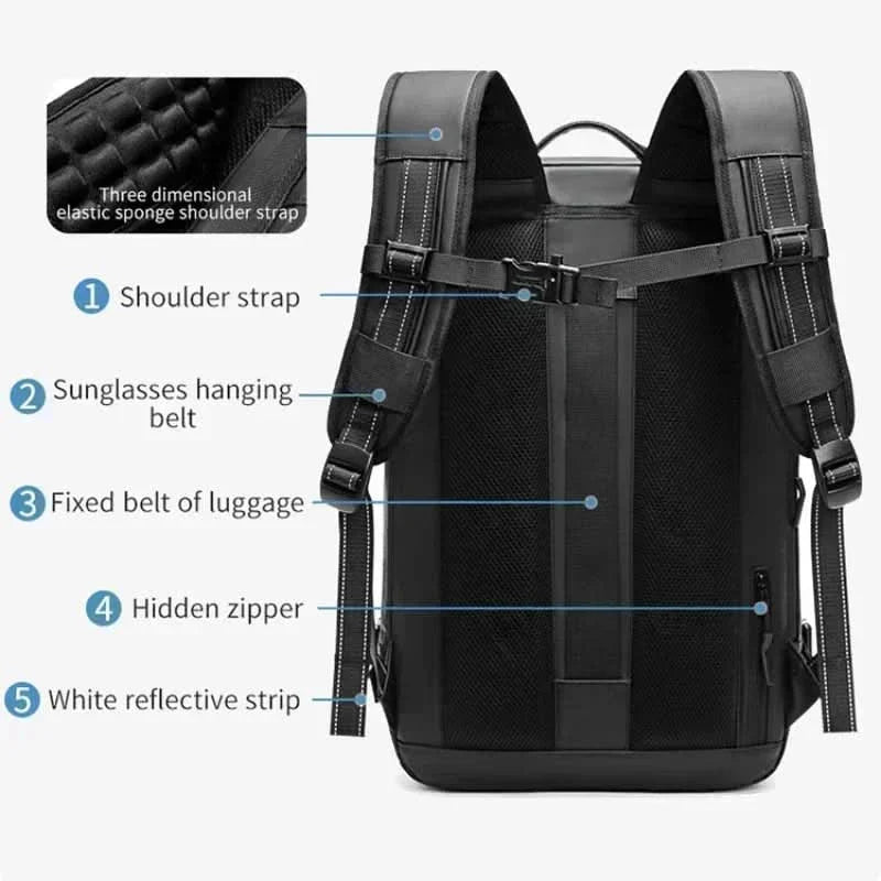 AIRTRAIL Rugzak - Samendrukbare Laptop Rugzak voor Reizen