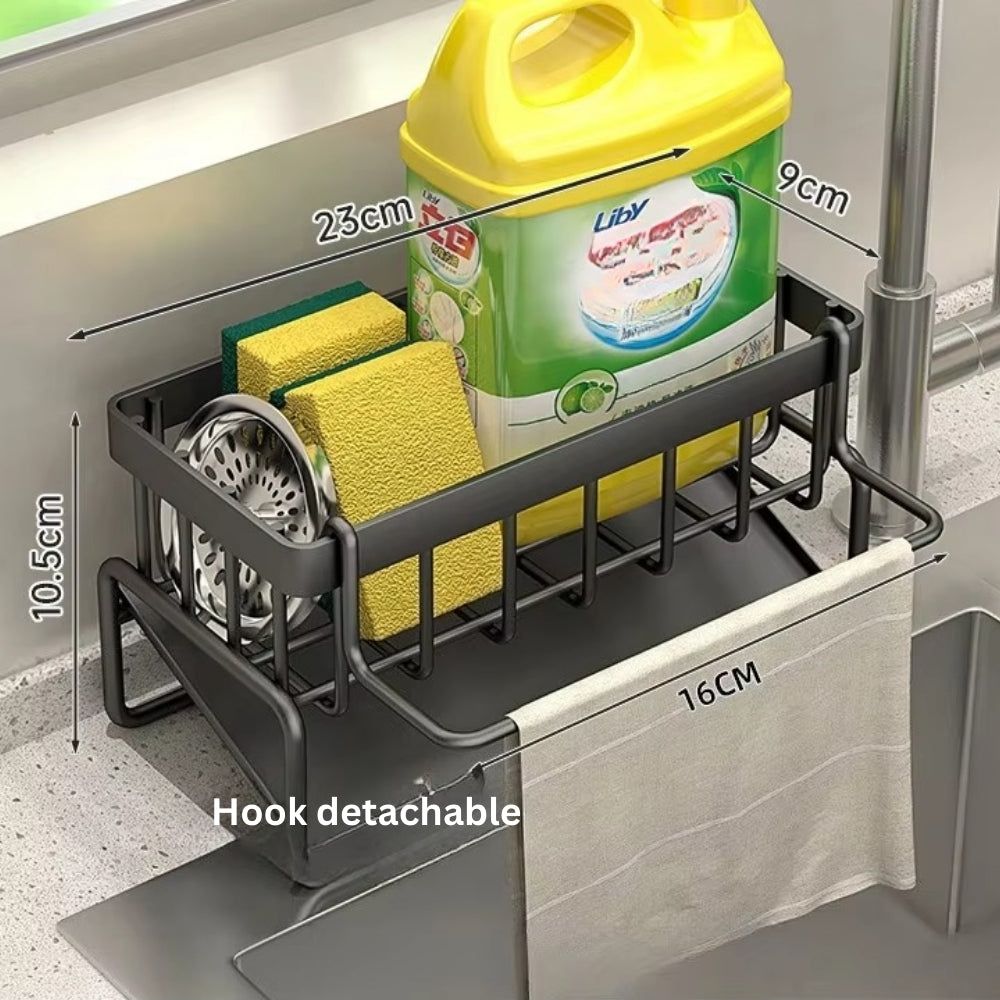Alles-in-één Spons Zeep Doek Zelf-Drainage Rek