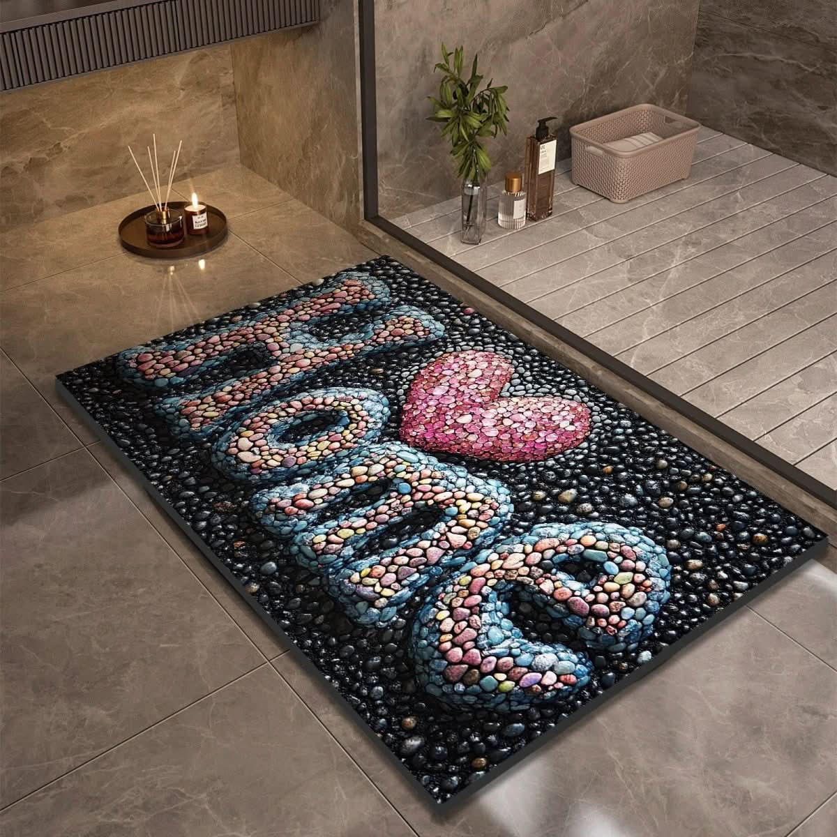 AQUASOFT BADMAT – Diatomiet Badmat voor Veiligheid & Comfort