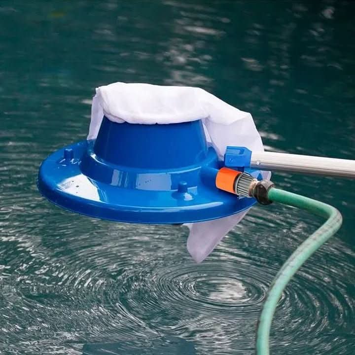 AQUAVAC – Chemievrije Zwembadreiniger met Sterke Zuigkracht voor Bladeren & Vuil