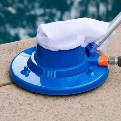 AQUAVAC – Chemievrije Zwembadreiniger met Sterke Zuigkracht voor Bladeren & Vuil
