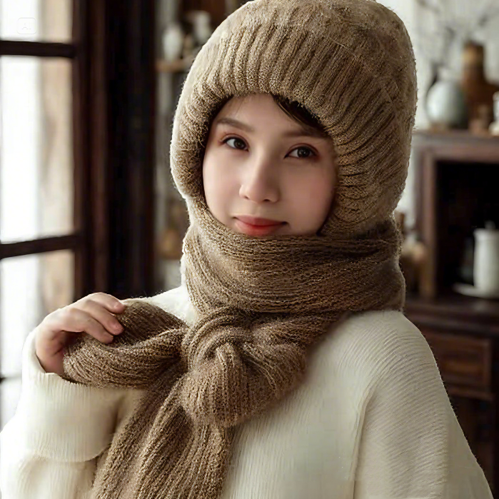 Arctic Armor Hoed Sjaal™ — Onstuitbare Warmte Die de Meest Intense Kou Verslaat