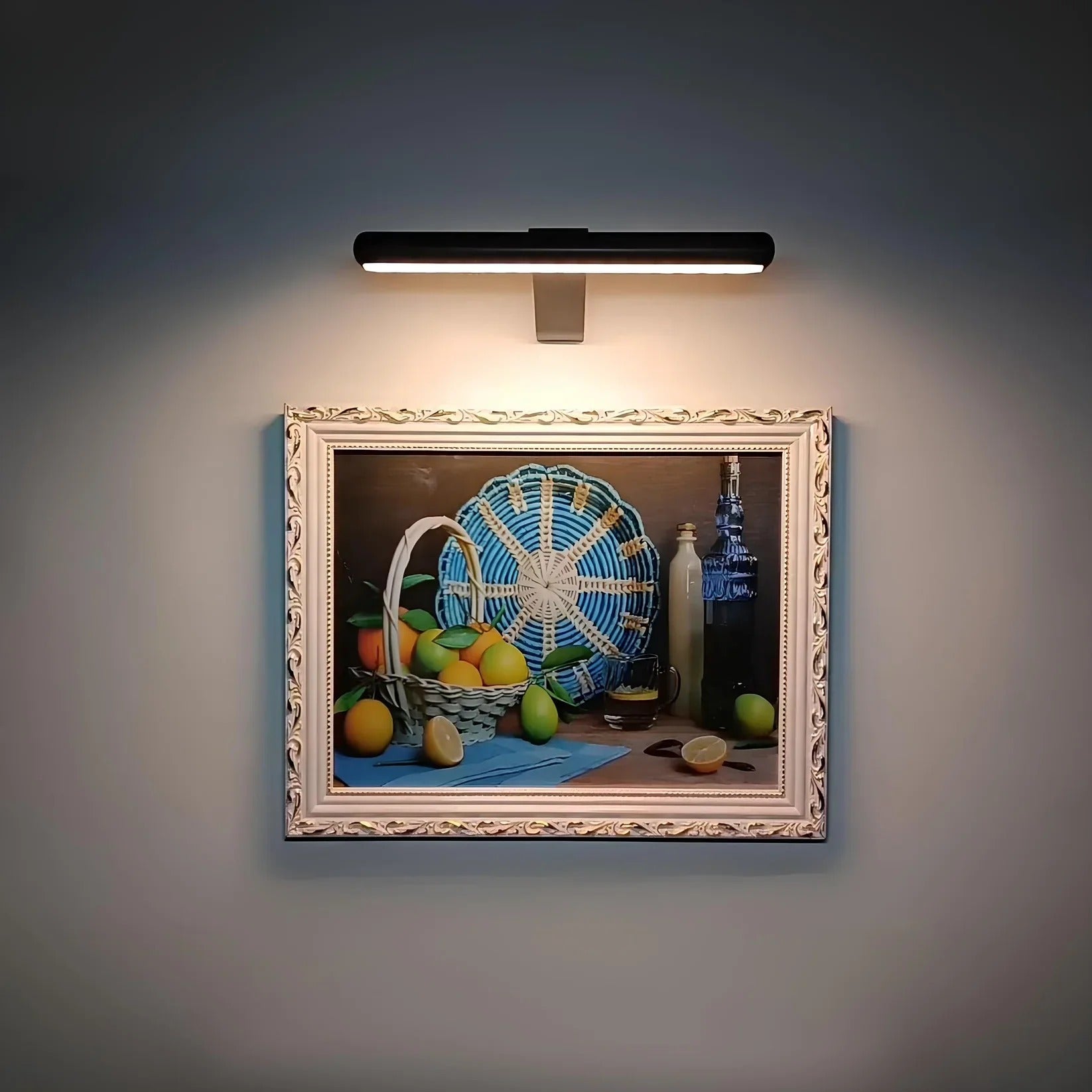 ArtGlow Draadloze LED Verlichting voor Schilderijen – Oplaadbare Wandlamp met Afstandsbediening, Dimbare Verlichting