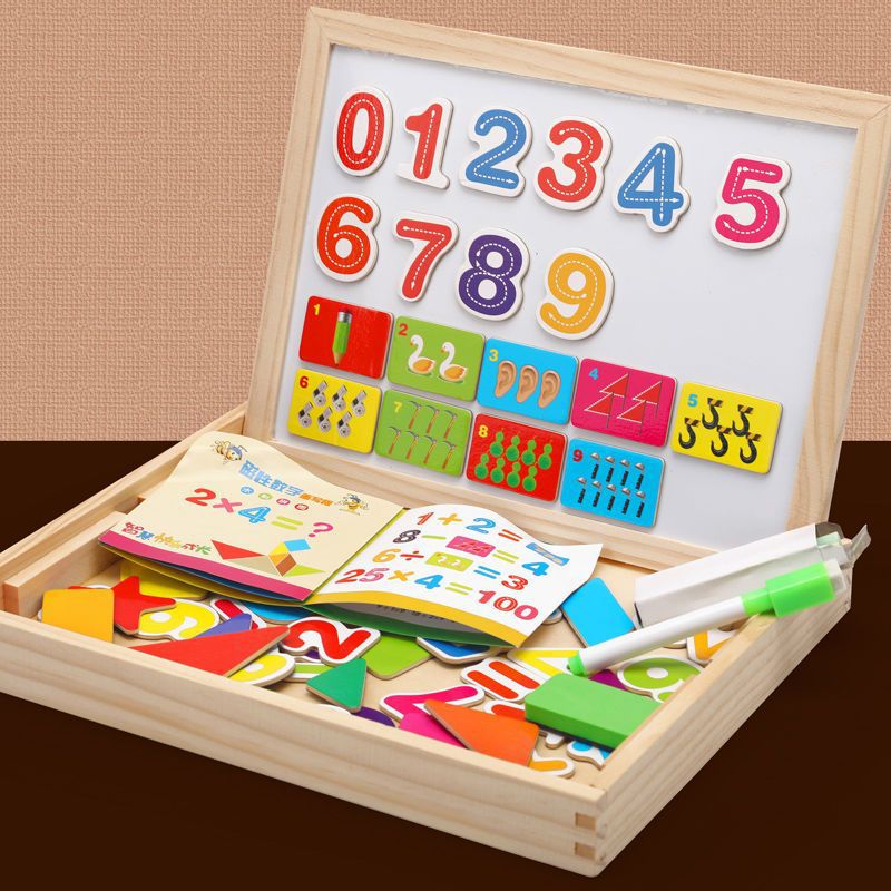 ARTIBLOX – 2-in-1 Montessori Tekenbord met Magnetisch Bord & Krijtbord voor Kinderen