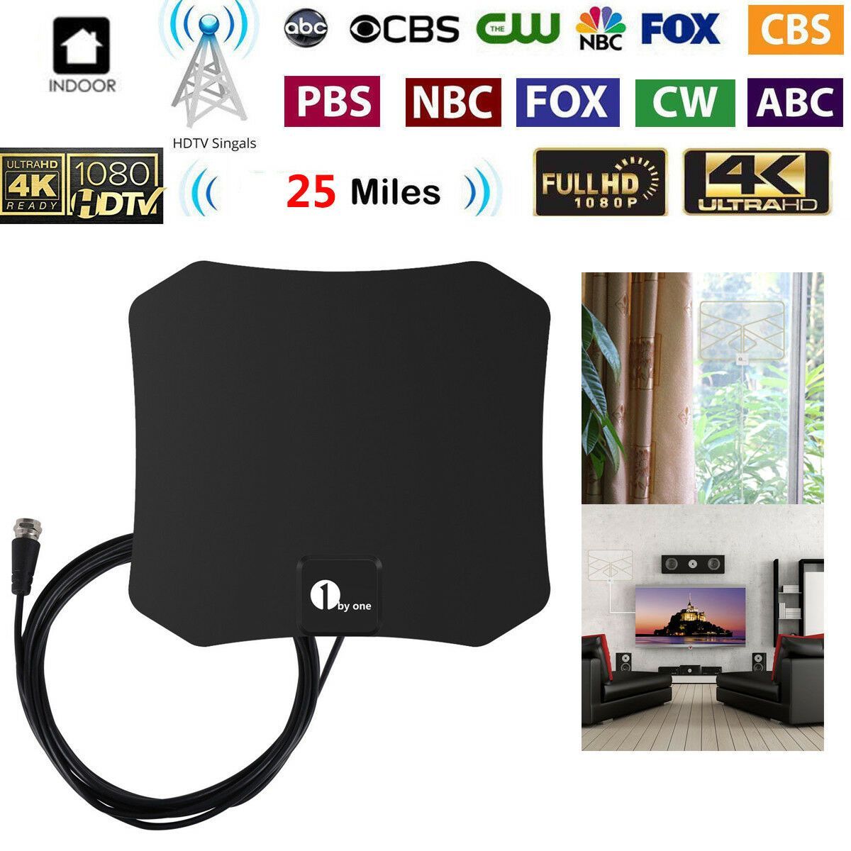 Binnenlandse Satelliet HDTV Antenne