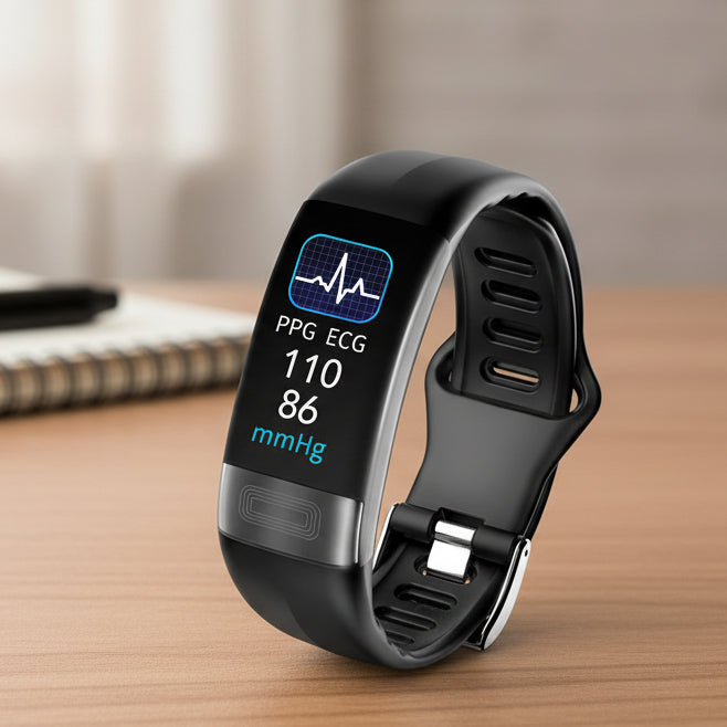BIOWATCH – Smartwatch met ECG, bloeddruk en slaapmonitoring