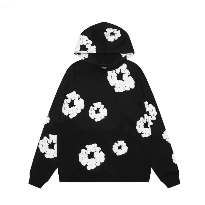 Caleb Hoodie Set en Wijde Bloemenbroek