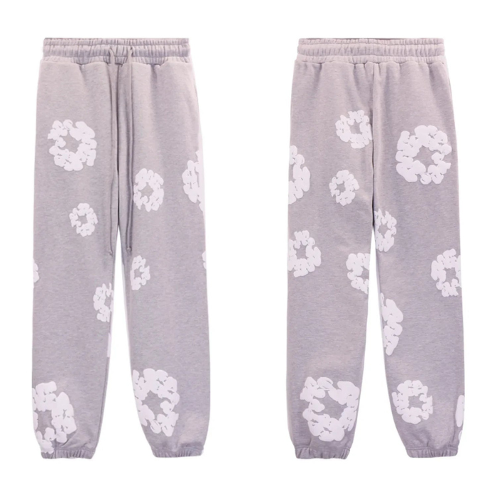 Caleb Hoodie Set en Wijde Bloemenbroek