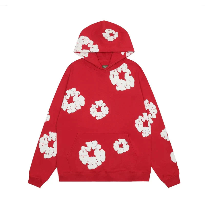 Caleb Hoodie Set en Wijde Bloemenbroek