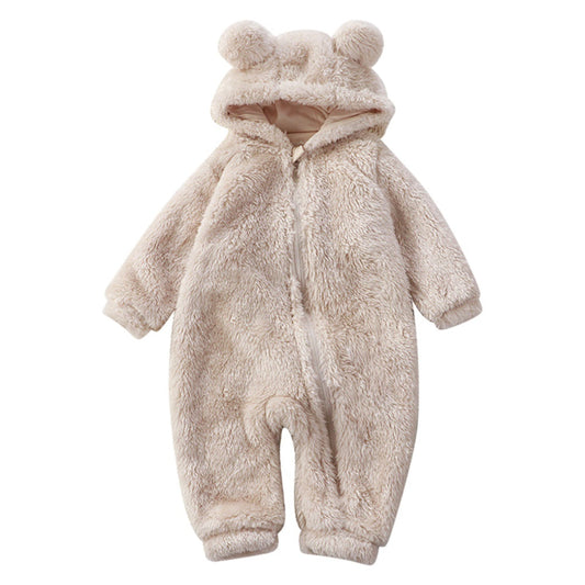 Cartoon Beer Winter Baby Onesie