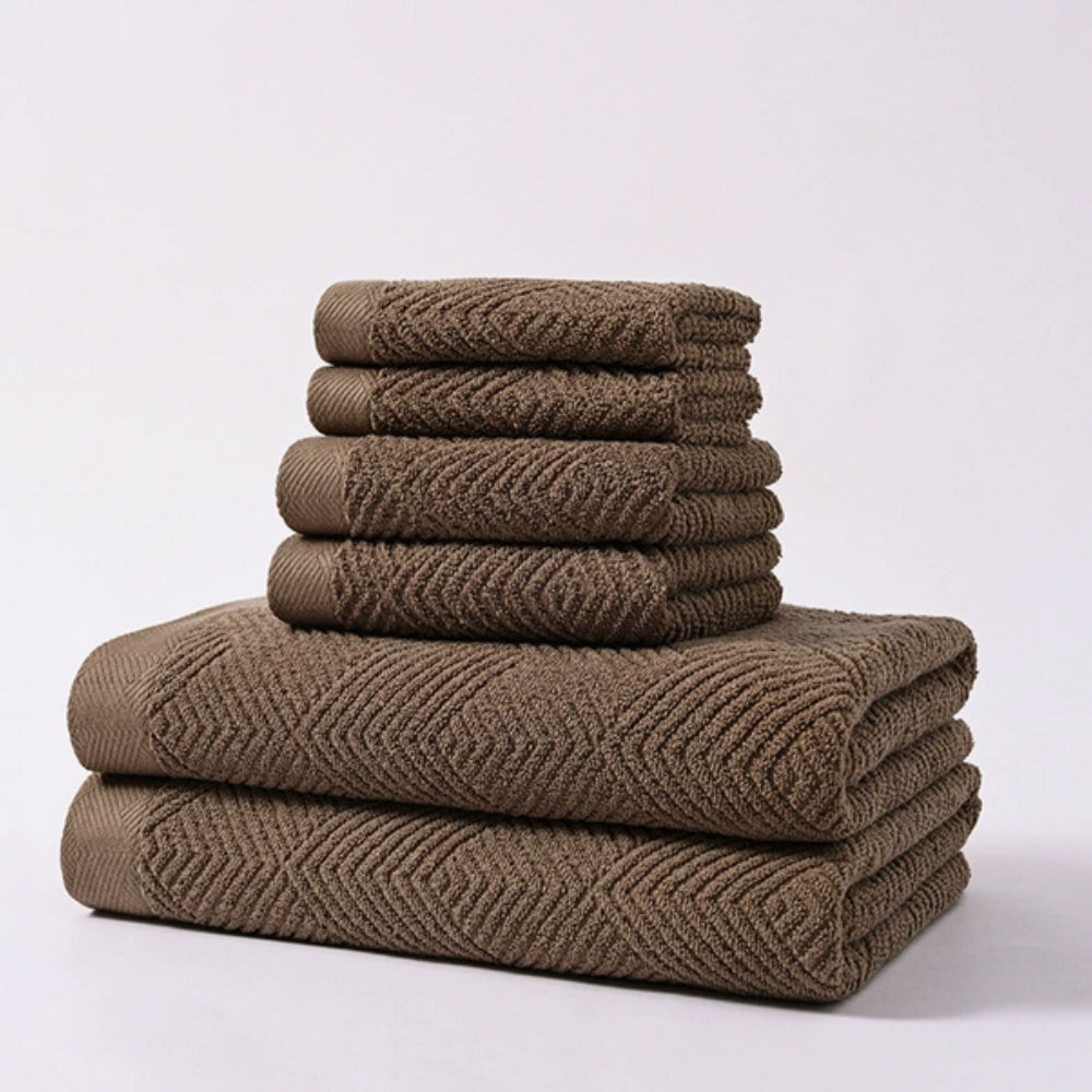 Cascade Supreme Katoenen Handdoeken | 6-delige Set