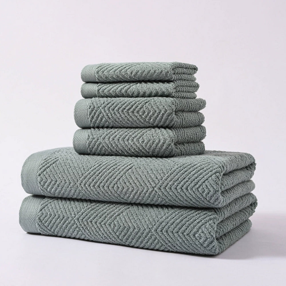 Cascade Supreme Katoenen Handdoeken | 6-delige Set