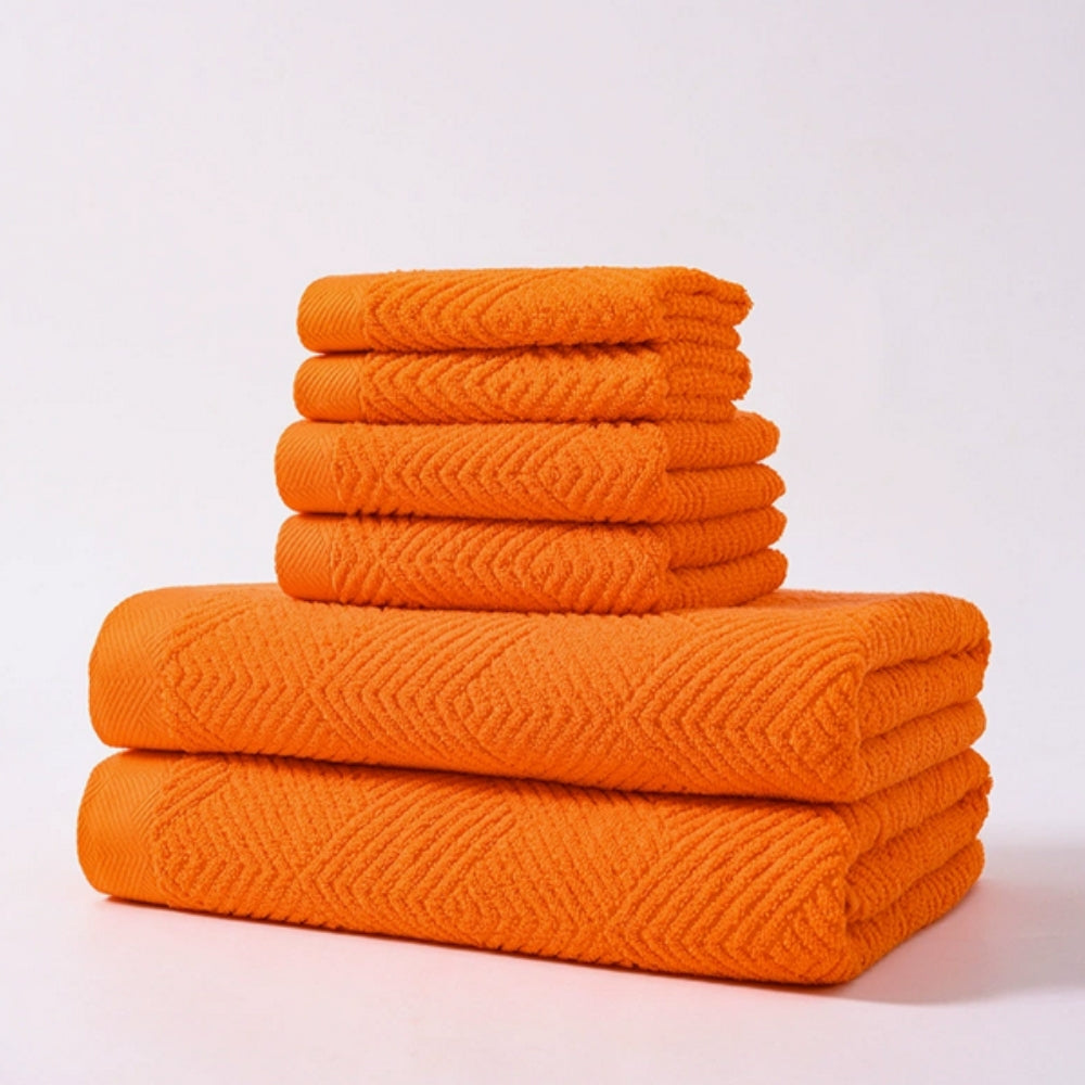 Cascade Supreme Katoenen Handdoeken | 6-delige Set