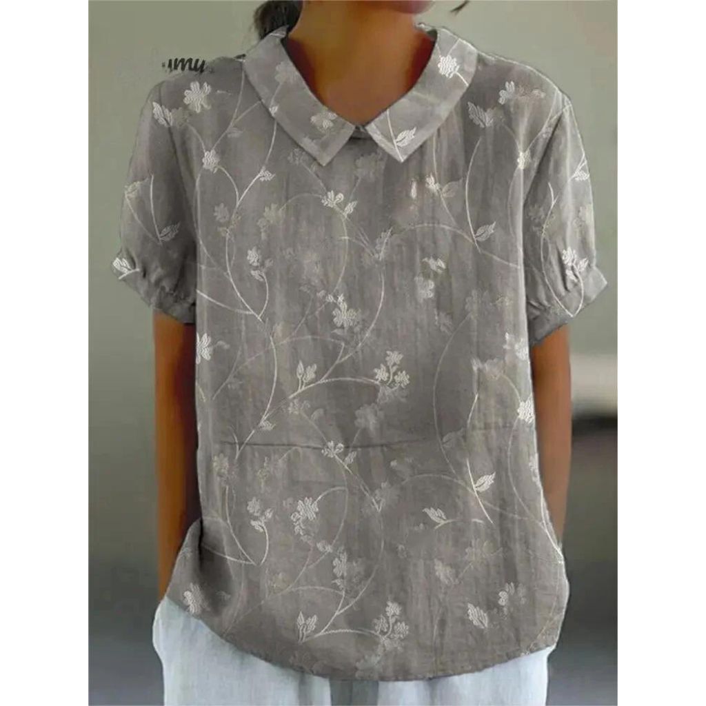 Casual Damesblouse met Bloemenprint