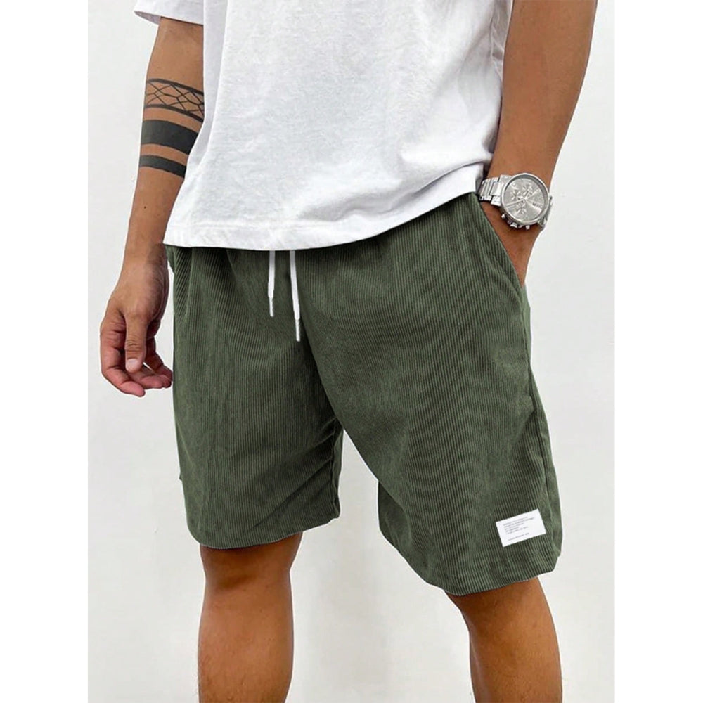Casual Mason Shorts met Zijzakken en Verstelbare Taille