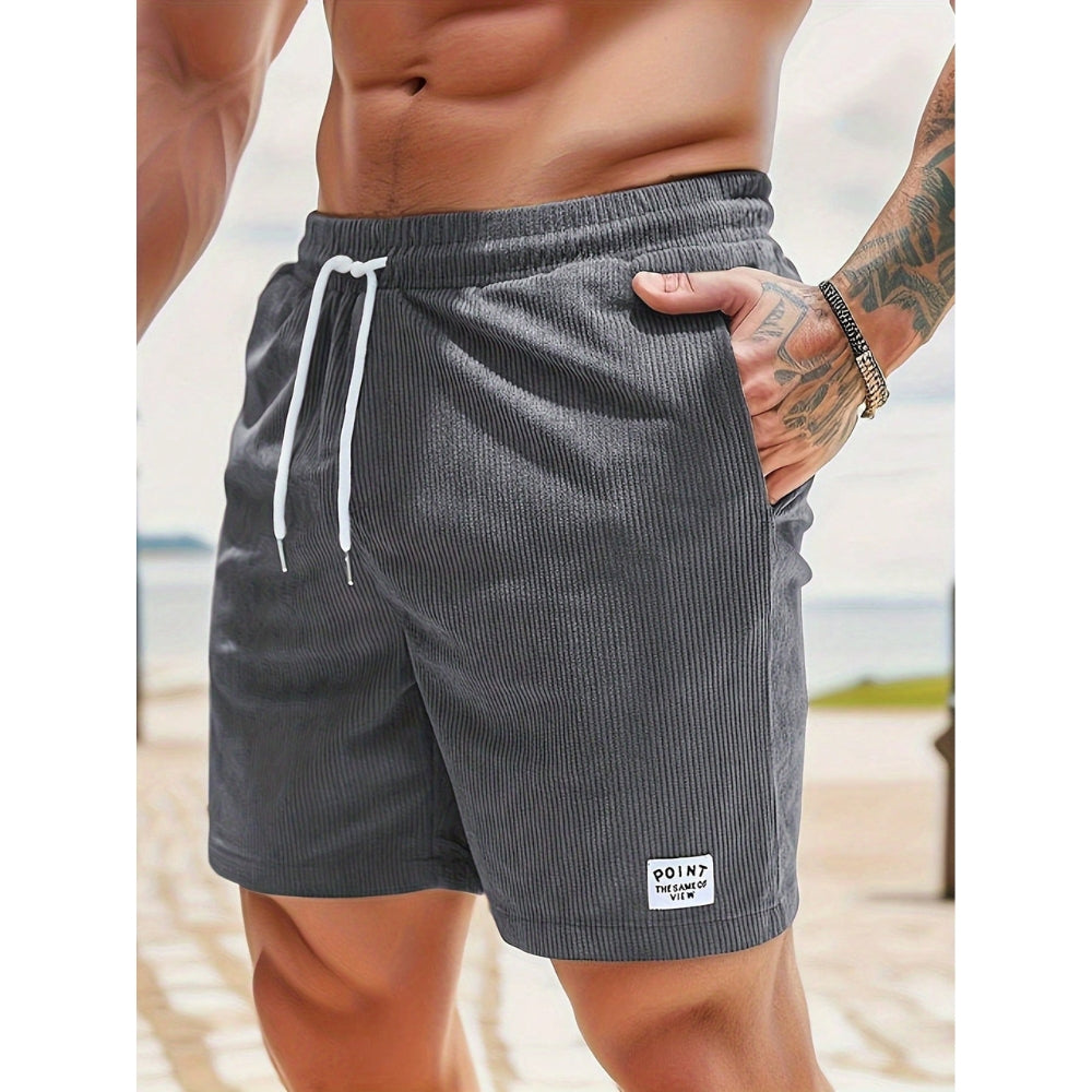 Casual Mason Shorts met Zijzakken en Verstelbare Taille