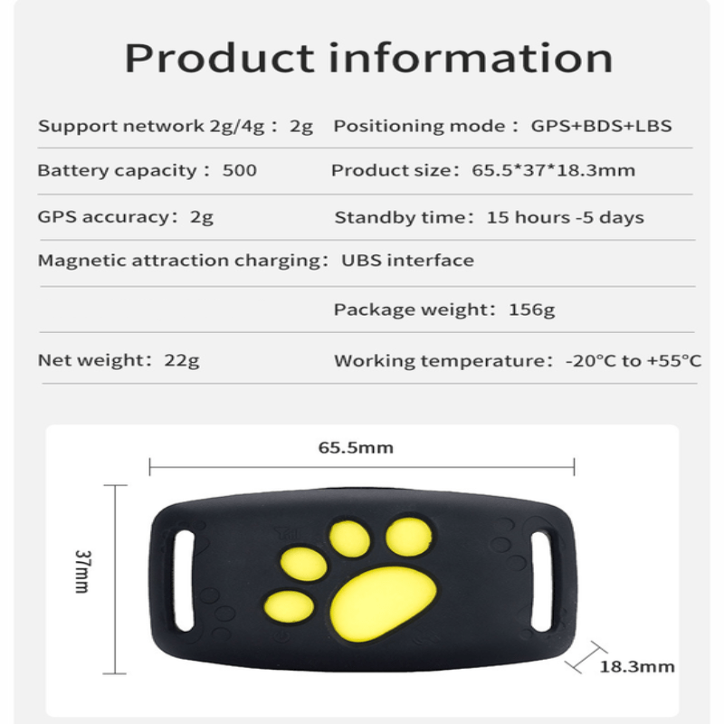 CAT GPS Tracker – Real-time Tracking Zonder Abonnement