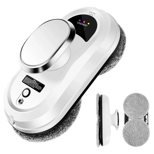 CleanBot Raamreinigingsrobot – Slim en Handsfree met Afstandsbediening voor Streeploze Ramen