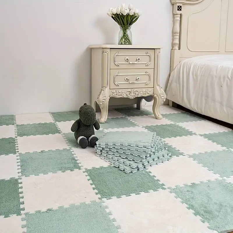 Comfortabele en Schattige Puzzelmat (Set van 10 Vakken)