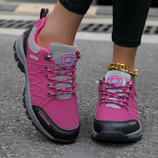 Comfortabele en waterdichte dameswandelschoenen