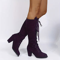 Comfortabele knielange winterlaarzen voor dames