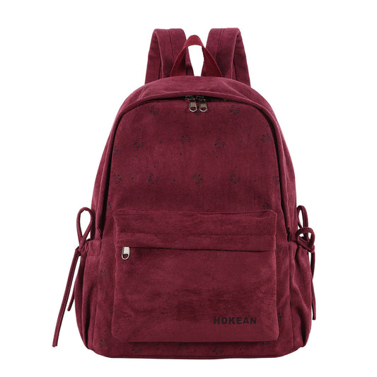 Comfortabele pluche rugzak voor school