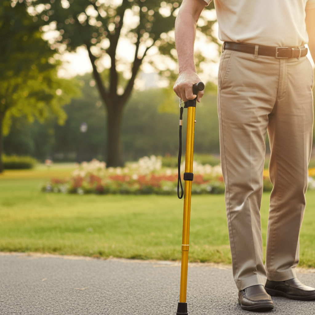 COMFORTCANE – Lichtgewicht Aluminium Loopstok voor Senioren