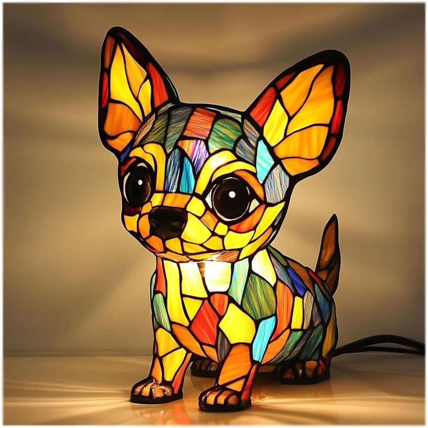 COMPANIONLIGHT – Artistieke LED Nachtlamp met Hondenrassen voor Hu decoration