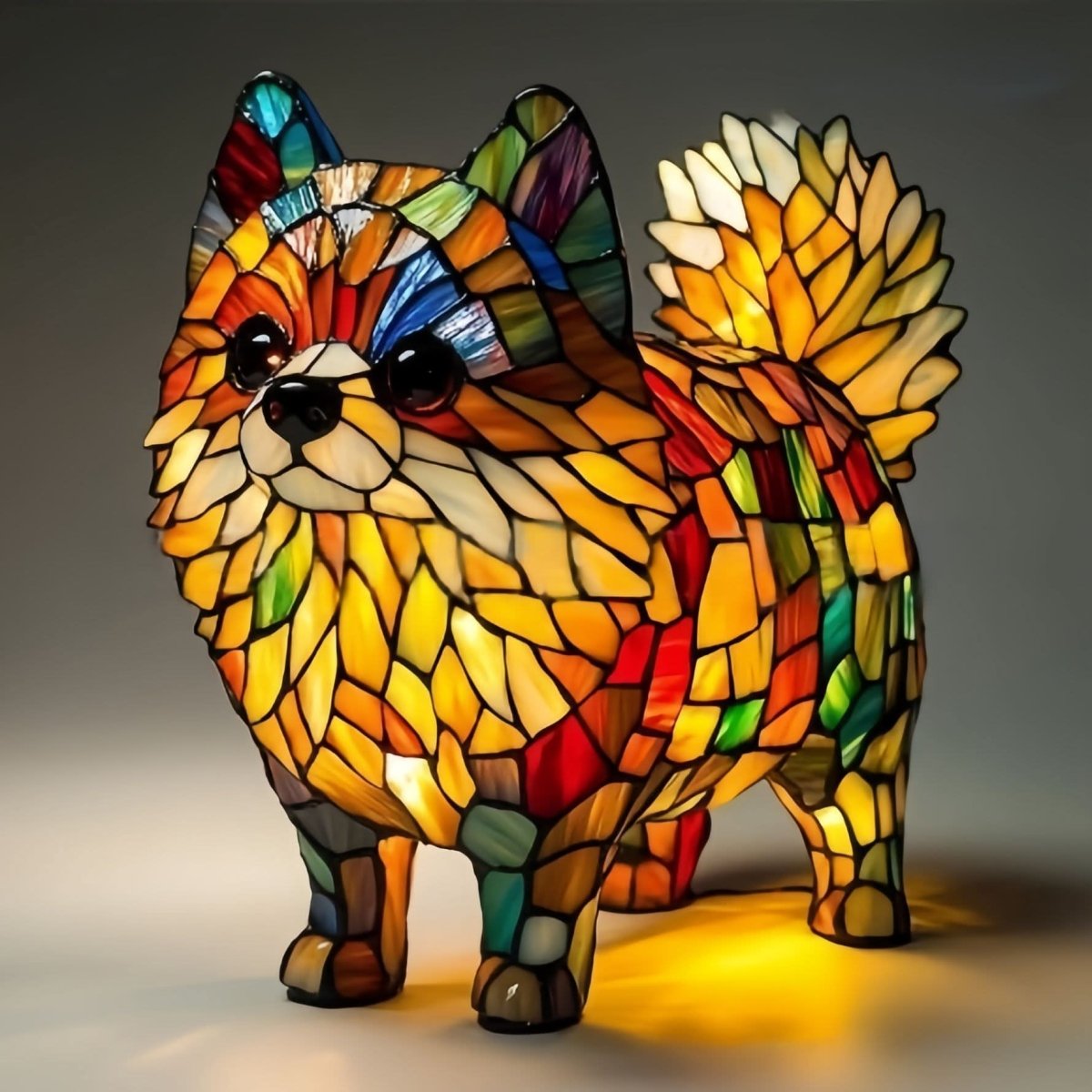 COMPANIONLIGHT – Artistieke LED Nachtlamp met Hondenrassen voor Hu decoration