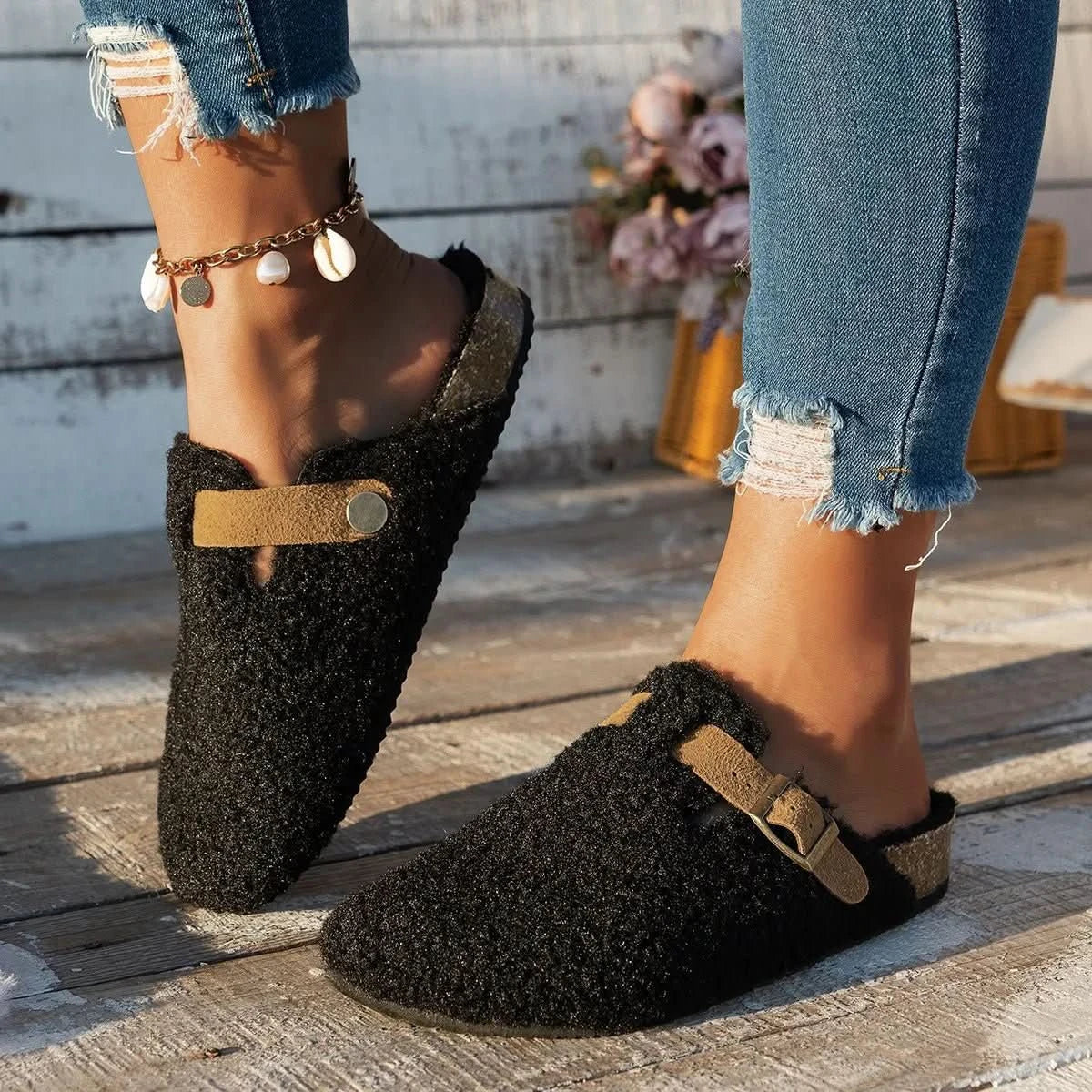 CONTRORTLUXE – Luxe Schapenwol Schoenen voor Ultiem Wintercomfort
