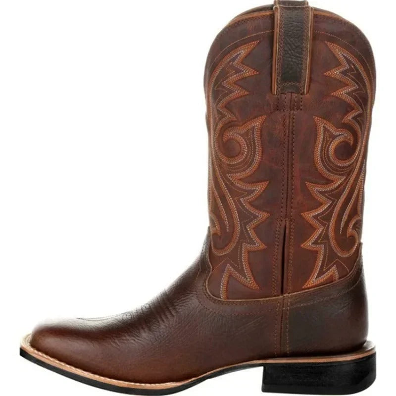Cowboy Leren Laarzen voor Mannen