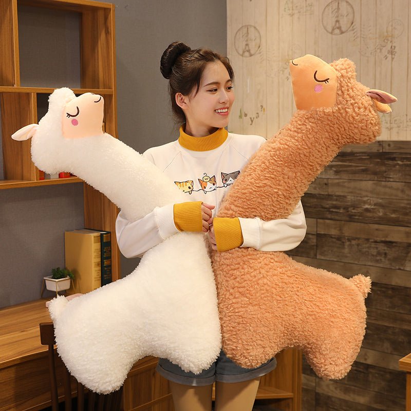 CozyRest Alpaca Kussen | Extra-Groot Kussen voor Zijslapers, voor een Goede Nachtrust