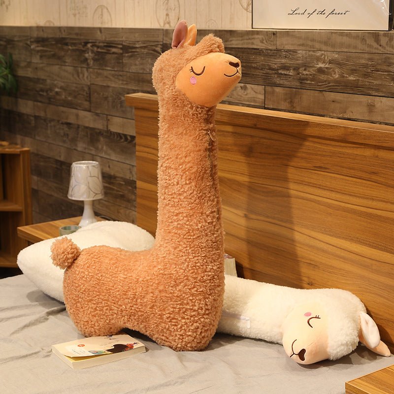 CozyRest Alpaca Kussen | Extra-Groot Kussen voor Zijslapers, voor een Goede Nachtrust