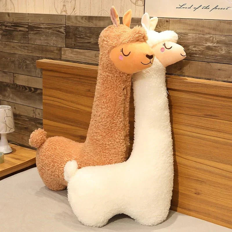 CozyRest Alpaca Kussen | Extra-Groot Kussen voor Zijslapers, voor een Goede Nachtrust
