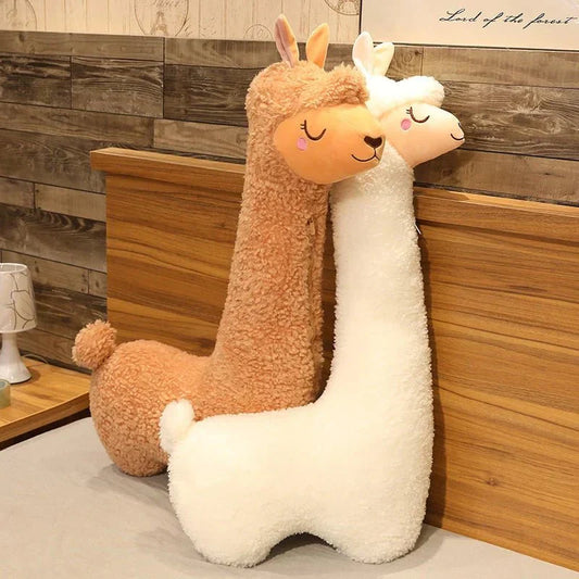 CozyRest Alpaca Kussen | Extra-Groot Kussen voor Zijslapers, voor een Goede Nachtrust