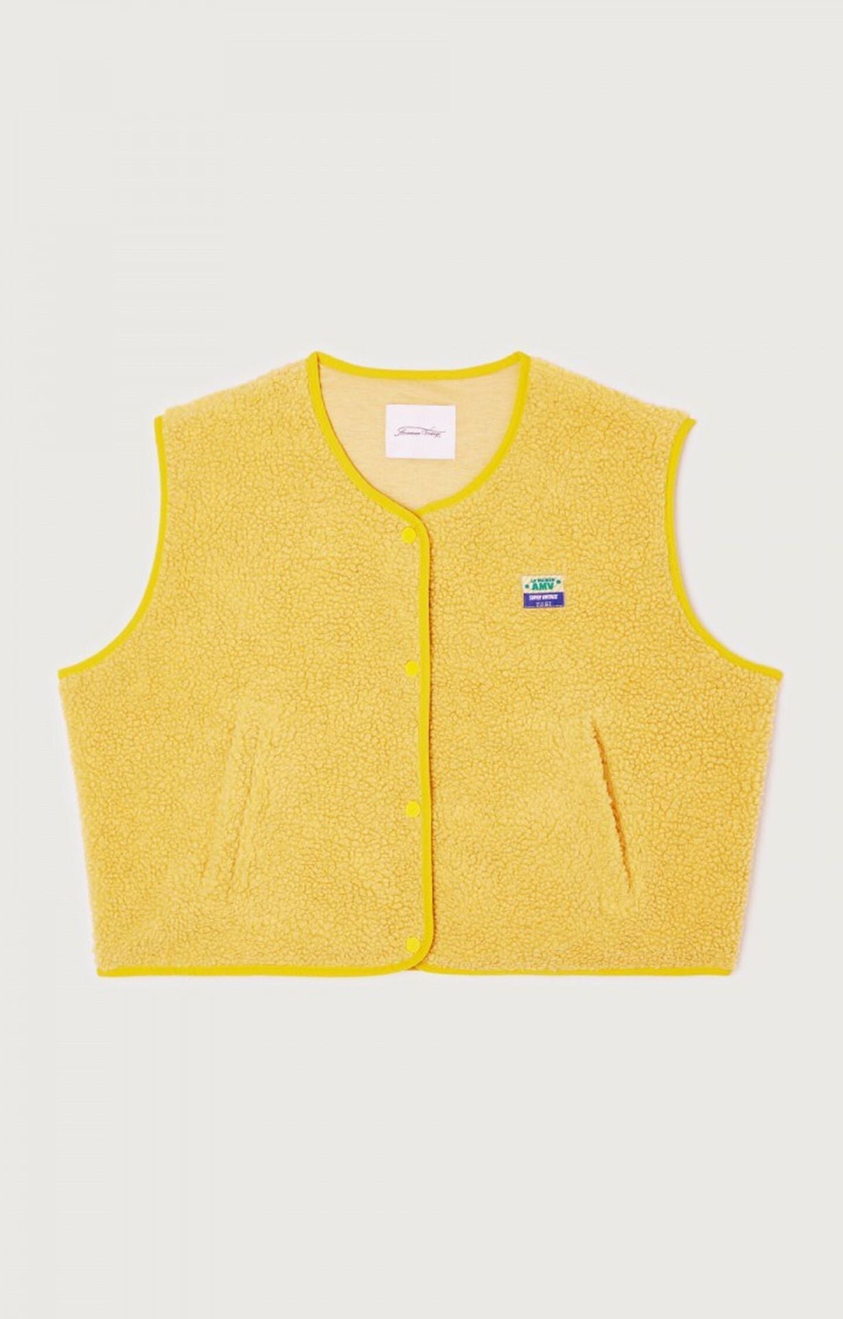 Dames Mouwloze Vest - Met Knopen, Zacht en Comfortabel voor de Herfst