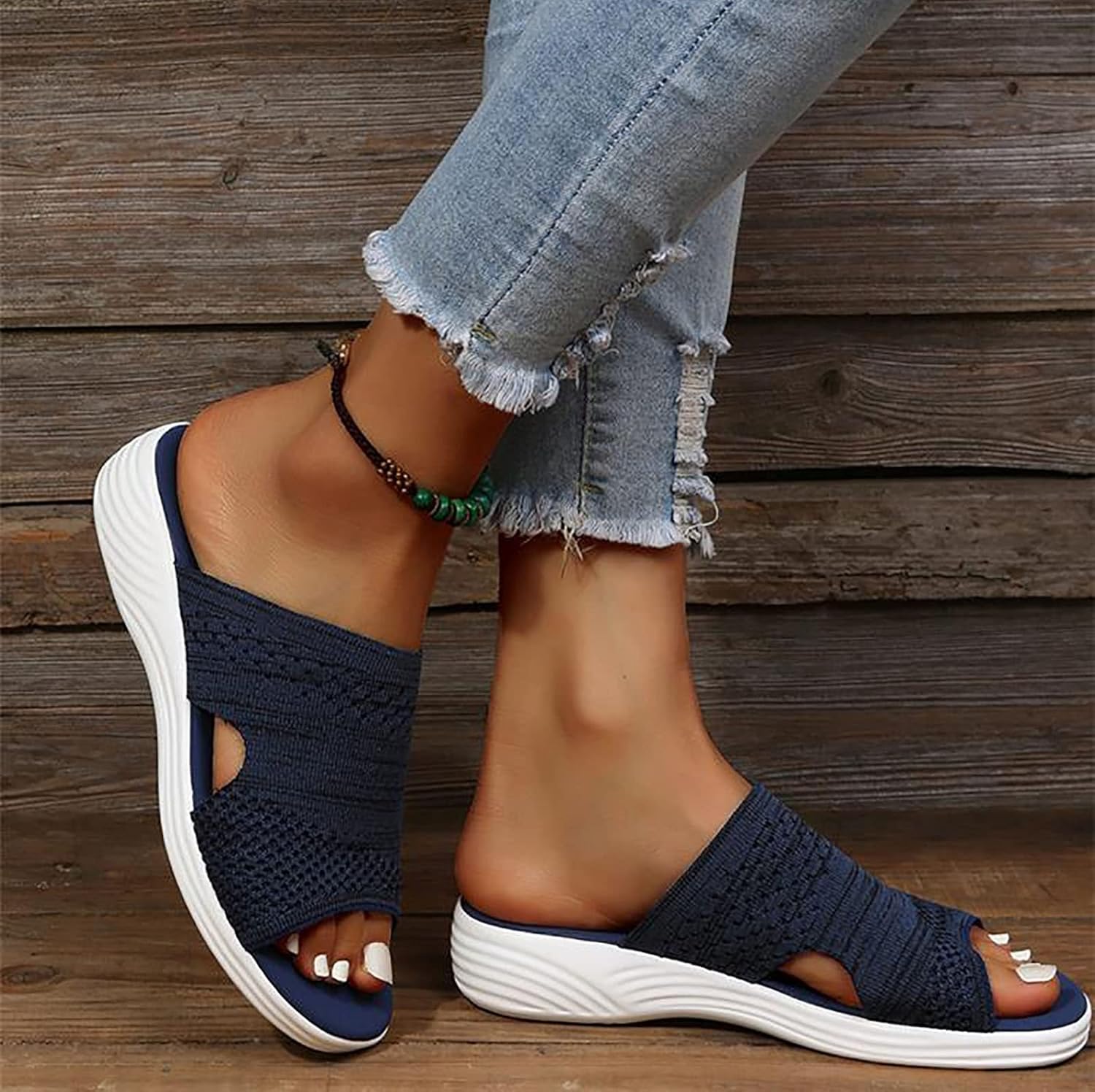 Dames Slippers met Schokabsorberende Zool