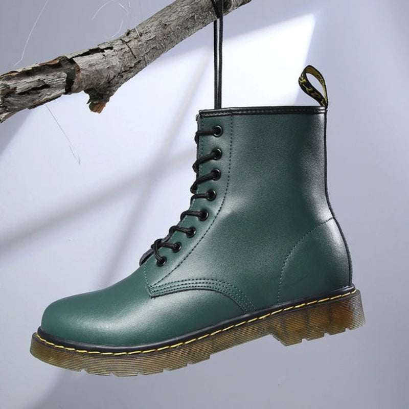 Dames Veter Enkellaarsjes met Antislip Zool