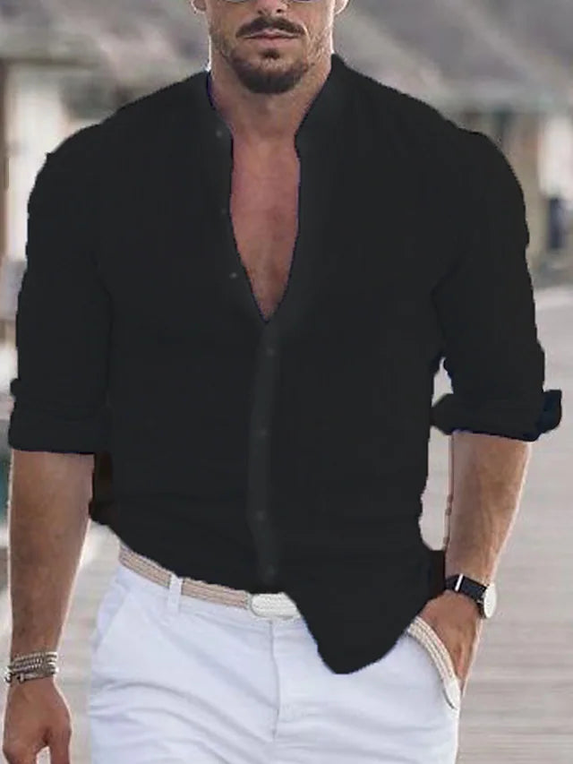 Daniel | Heren Linnen Shirt - Elegant, lichtgewicht & veelzijdig