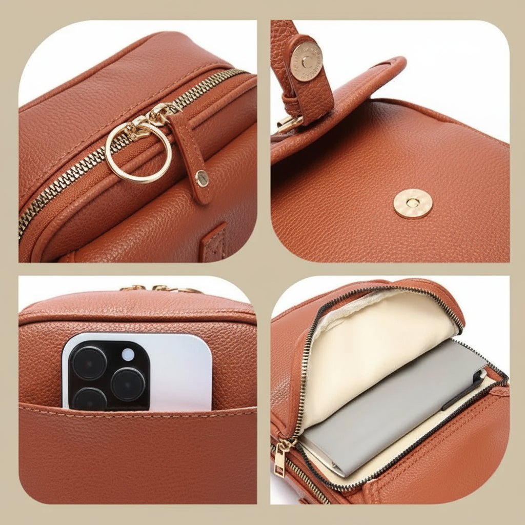 DAYGUARD – Compacte Antidiefstal Tas met Verstelbare Band en Ruime Opbergruimte