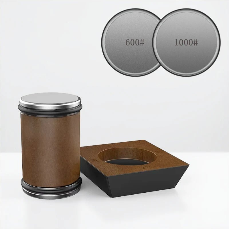 DIASHARP – Rolmes slijper set met diamant slijper en houten platform